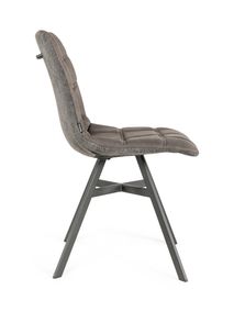 Set 6 stoelen NYNKE - Zorro Antraciet MXF-NY-SET6
