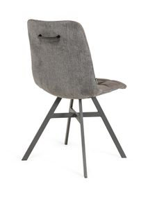 Set 6 stoelen NYNKE - Zorro Antraciet MXF-NY-SET6