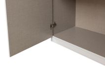 Kleerkast 2-deurs ALLROUNDER - Wit RCH-91-003-AWI