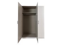 Kleerkast 3-deurs ALLROUNDER - Wit RCH-91-002-AWI