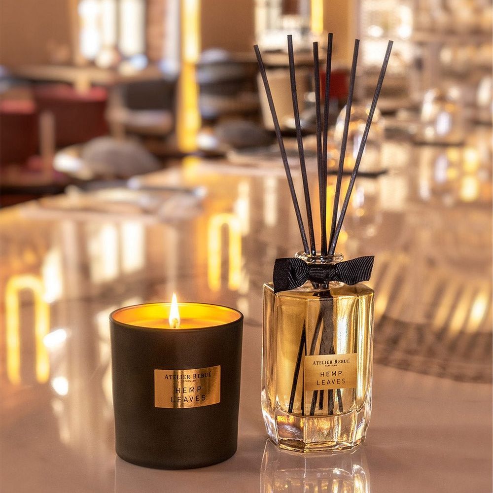Geurstokjes HEMP LEAVES 200 ml ATE 68