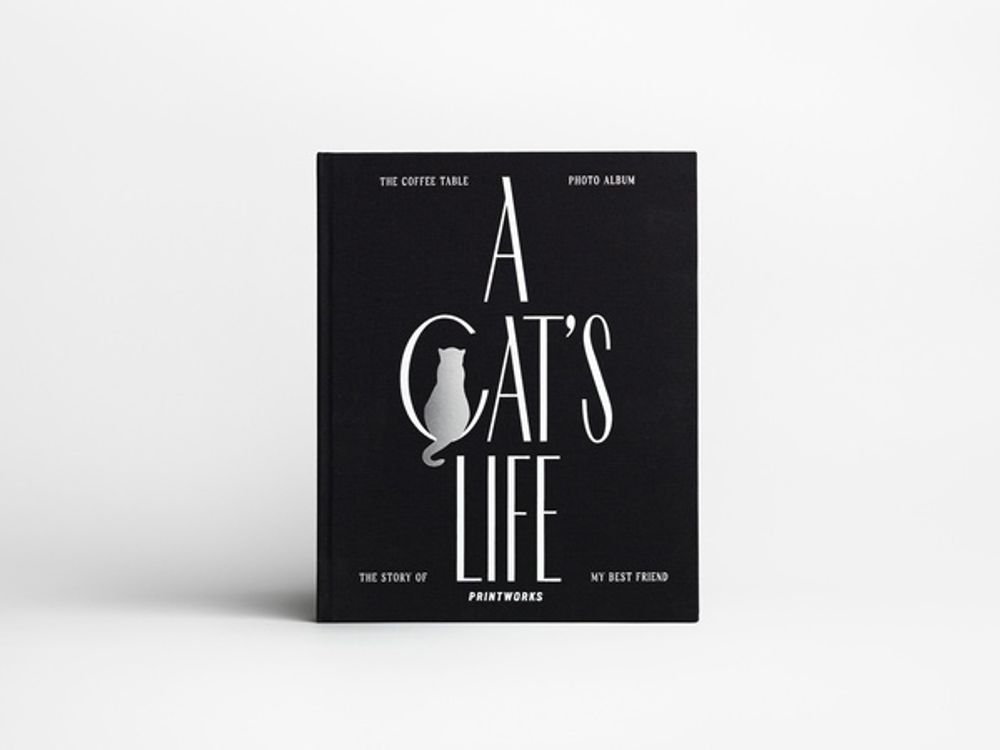 Fotoalbum A CAT'S LIFE - Zwart PRT-2-001