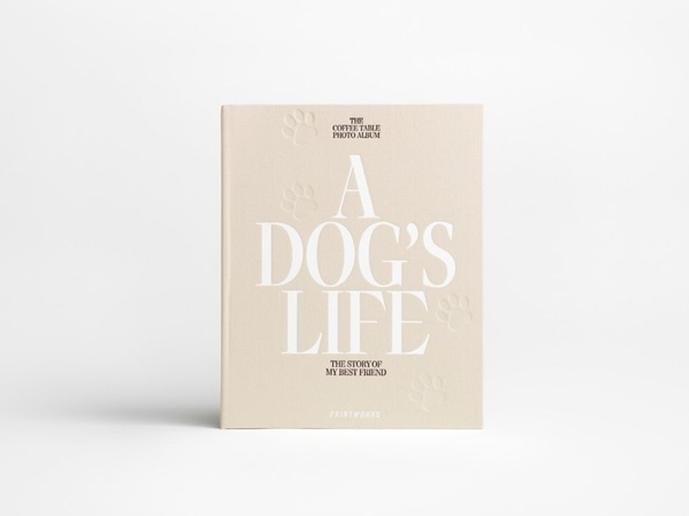 Fotoalbum A DOG'S LIFE - Beige PRT-2-002