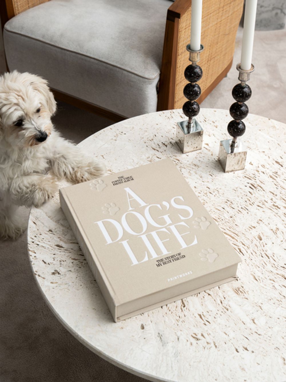 Fotoalbum A DOG'S LIFE - Beige PRT-2-002