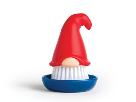 Afwasborsteltje BEARDY - Rood/Blauw ABD OT016