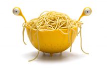 Vergiet SPAGHETTI MONSTER - Geel ABD OT872