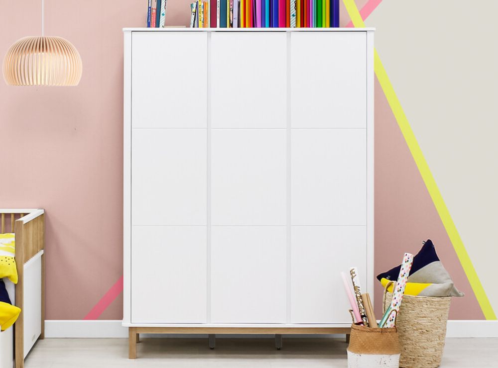 Jeugdkamer MIKA - Wit / Eik C-BOP MKJK