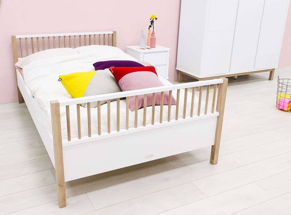 Jeugdkamer MIKA - Wit / Eik C-BOP MKJK