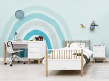 Jeugdkamer MIKA - Wit / Eik C-BOP MKJK