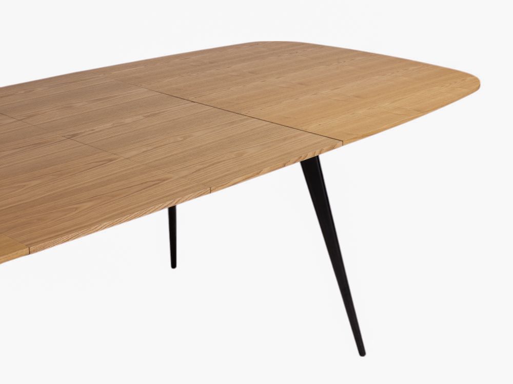 Uitschuifbare eetkamertafel DUNES - Mountain Ash DEZ-46-000003