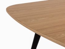 Uitschuifbare eetkamertafel DUNES - Mountain Ash DEZ-46-000003