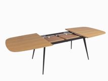 Uitschuifbare eetkamertafel DUNES - Mountain Ash DEZ-46-000003