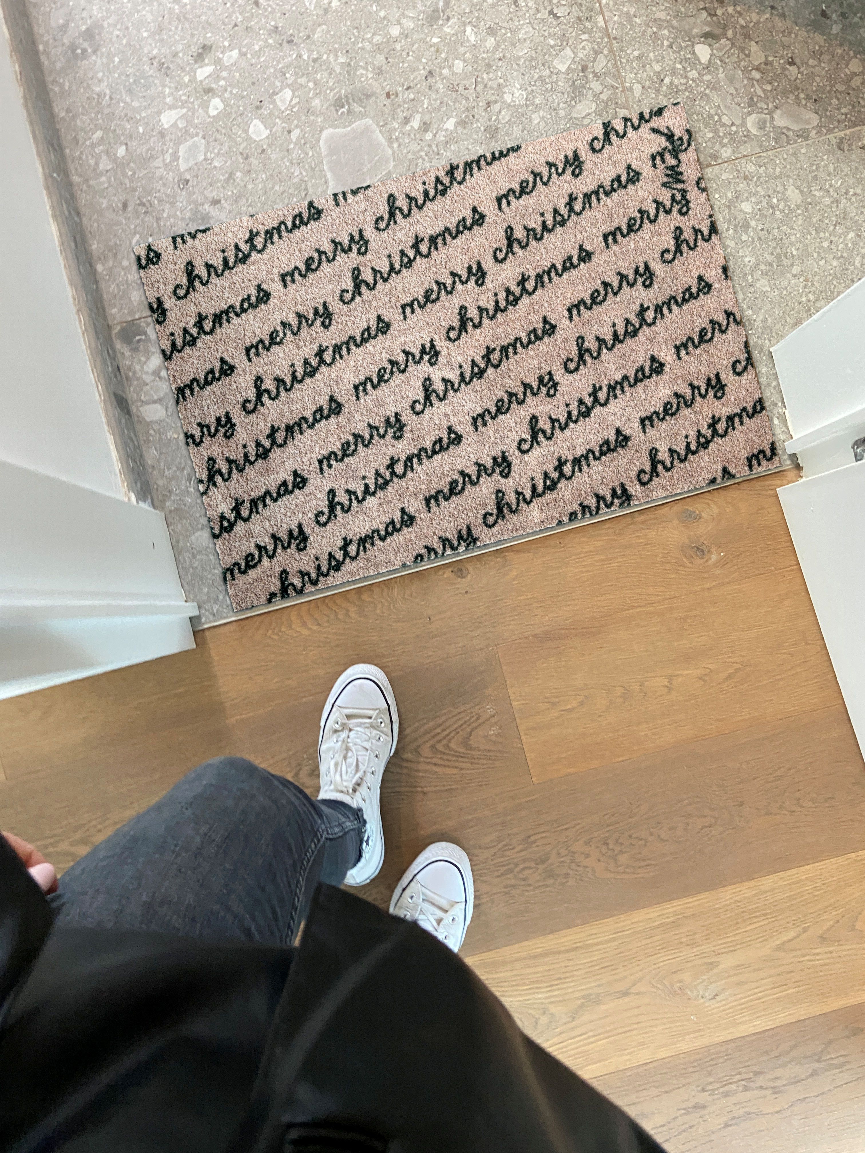 Deurmat YULIA - Beige/Zwart