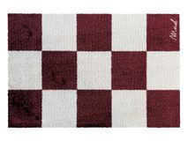 Deurmat DORIAN - Bordeaux/Wit MAM-2-000006