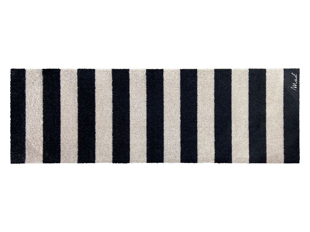 Tapijt BRUNA - Zwart/Wit MAM-1-000041