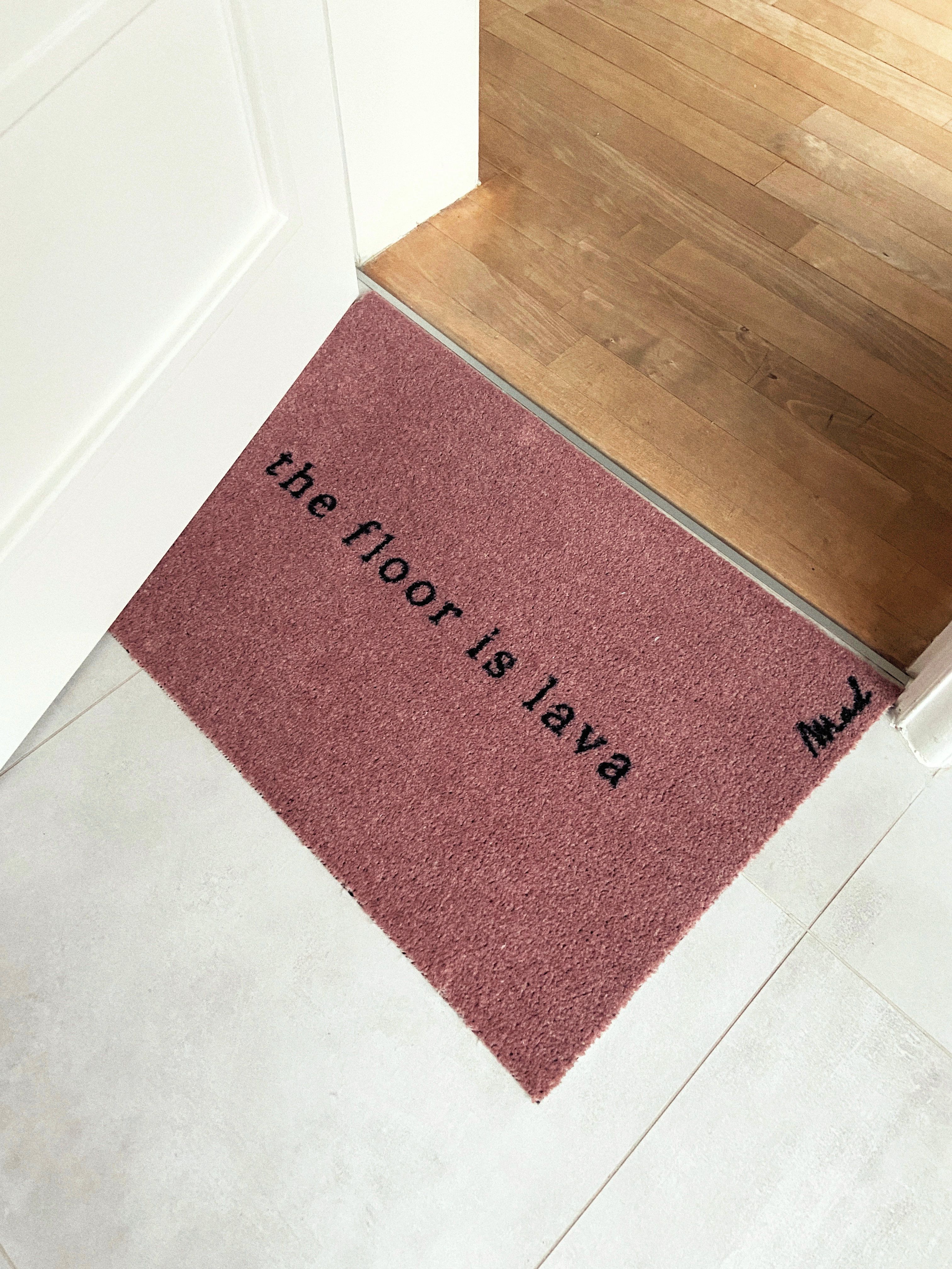 Mad About Mats - ABBY - deurmat - the floor is lava - schoonloop