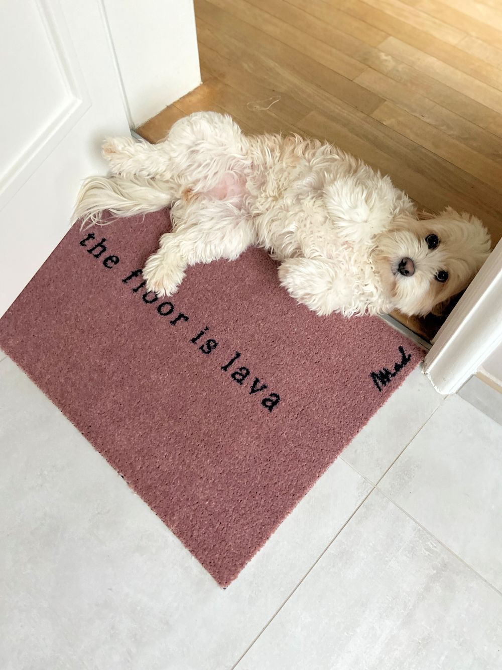 Deurmat ABBY - Roze MAM-1-000001