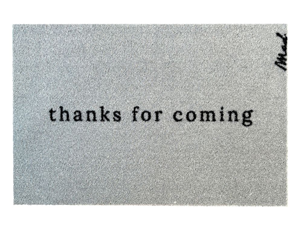 Deurmat ALFIE - Lichtgrijs MAM-1-000059