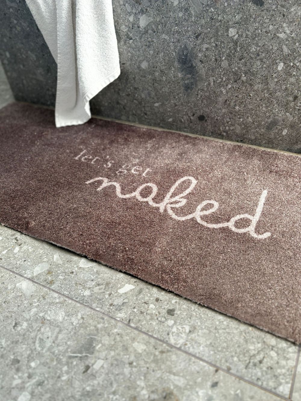 Badmat RAPHA - Bruin MAM-2-000010