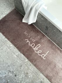 Badmat RAPHA - Bruin MAM-2-000010