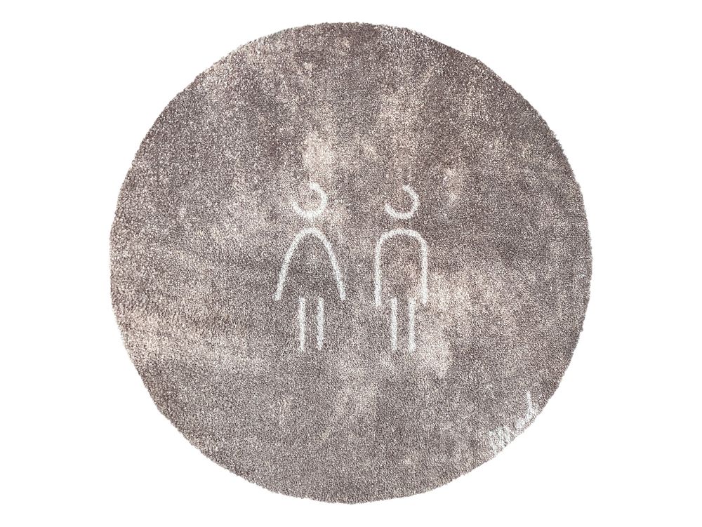 Badmat NORMAN - Donkergrijs MAM-2-000014