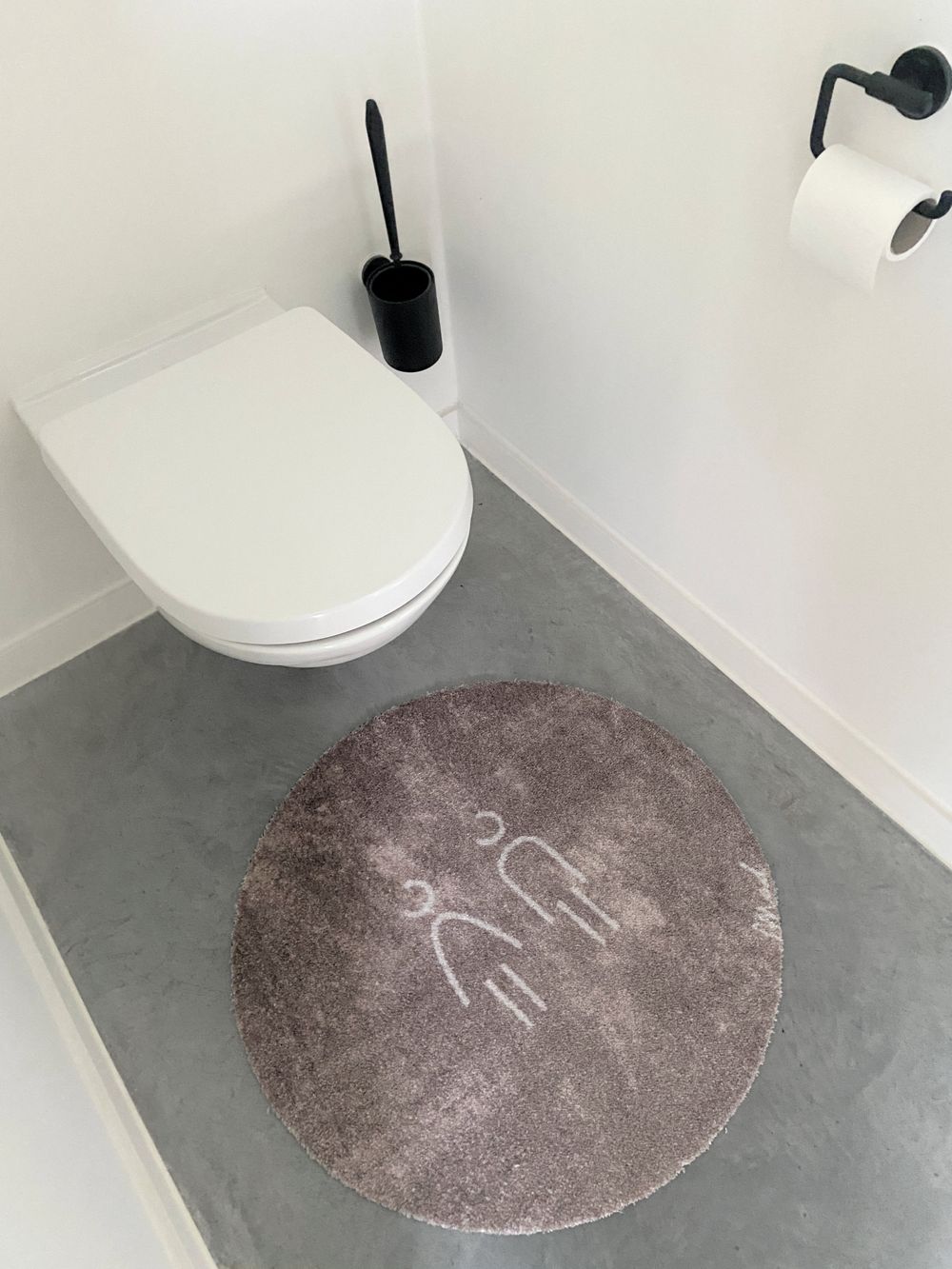 Badmat NORMAN - Donkergrijs MAM-2-000014