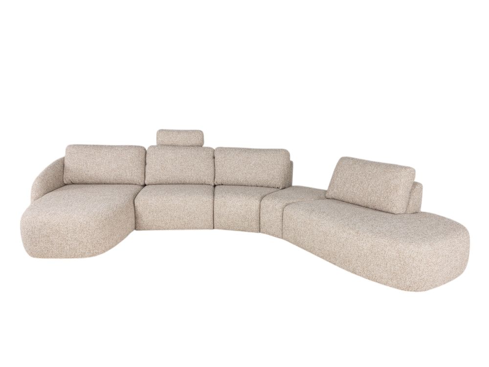 Hoekzetel MERANO - Beige/Koper C-XOO-328-HKS