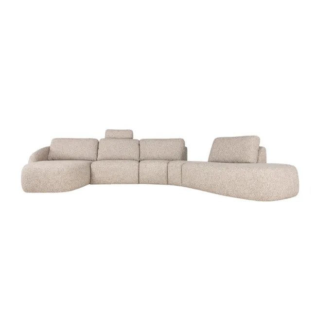 Hoekzetel MERANO - Beige/Koper