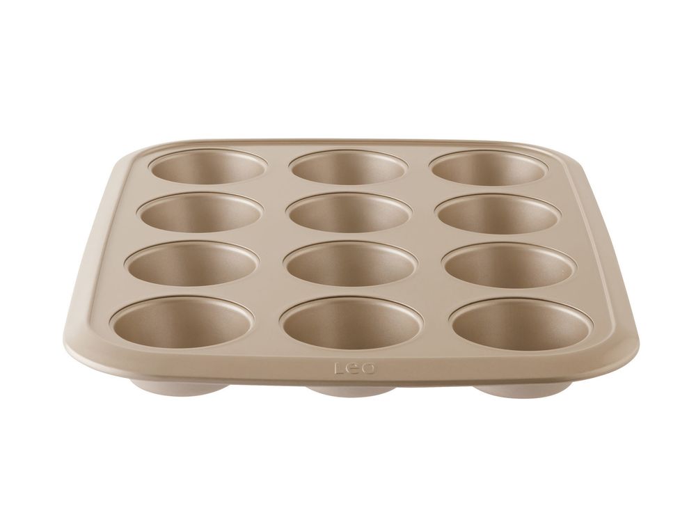 Cupcakevorm 12 stuks LEO BALANCE - Champagne BGH 3950546