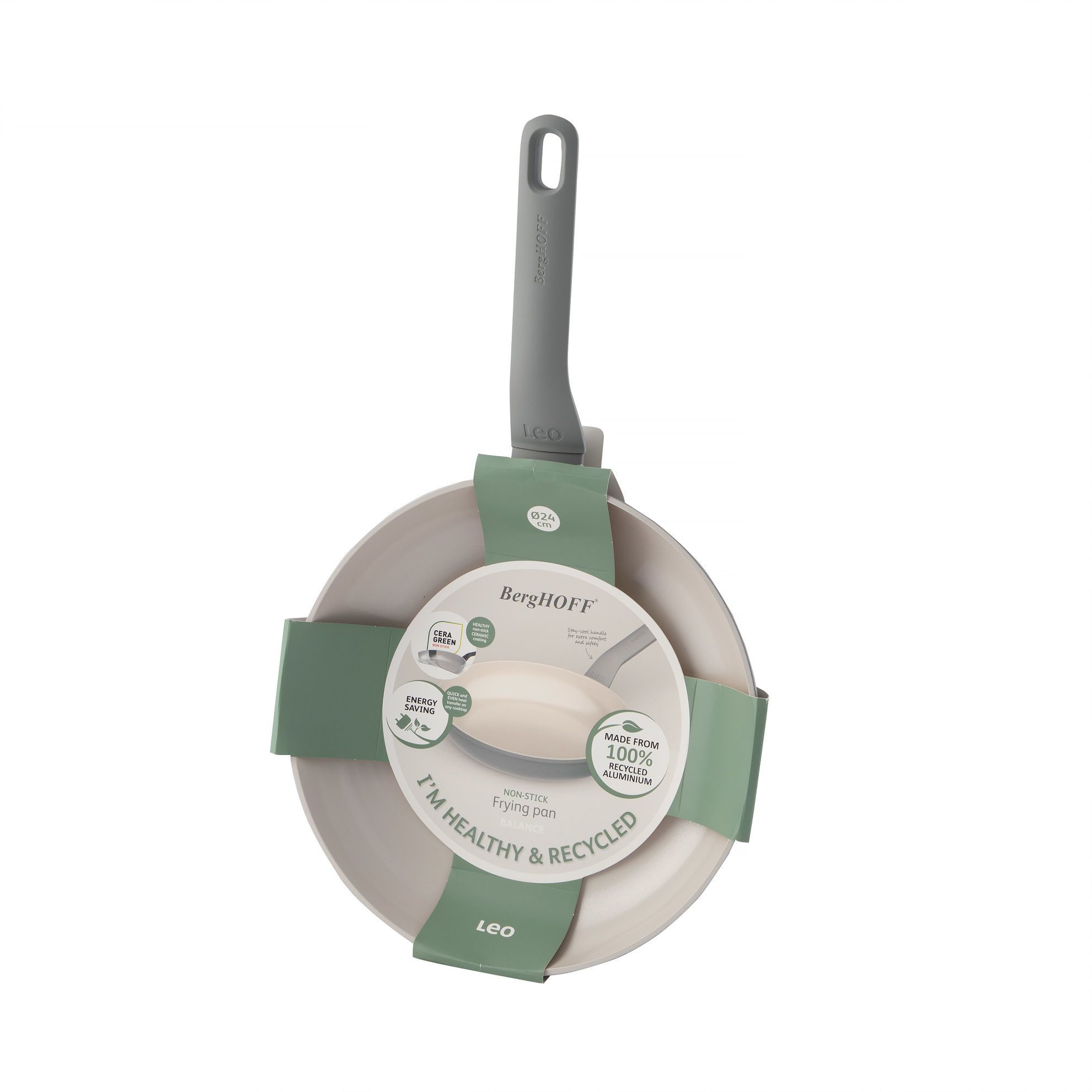 Braadpan LEO BALANCE MM 24 cm - Grijs