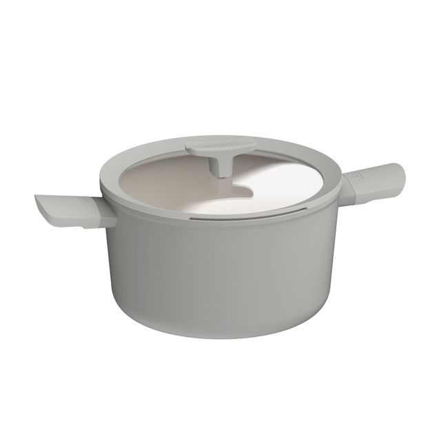 Kookpot LEO BALANCE MM 28 cm - Grijs