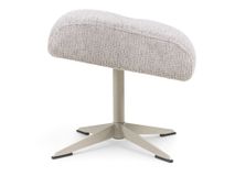 Fauteuil met poef TONALE - Kiezel / Silk Grey XOO 52517-KIE