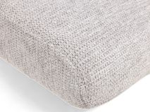 Fauteuil met poef TONALE - Kiezel / Silk Grey XOO 52517-KIE