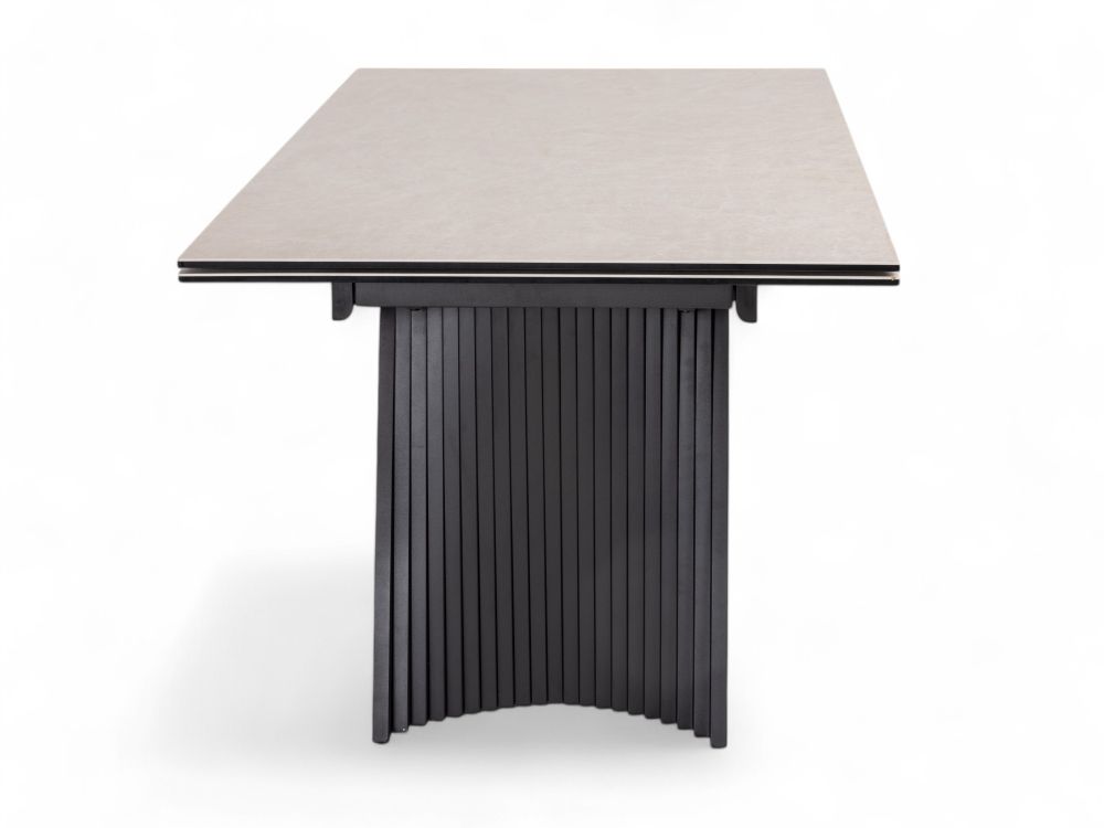Uitschuifbare eetkamertafel CERATA - Keramiek Trav DEZ-68-000013