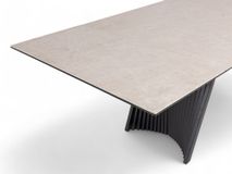 Uitschuifbare eetkamertafel CERATA - Keramiek Trav DEZ-68-000013