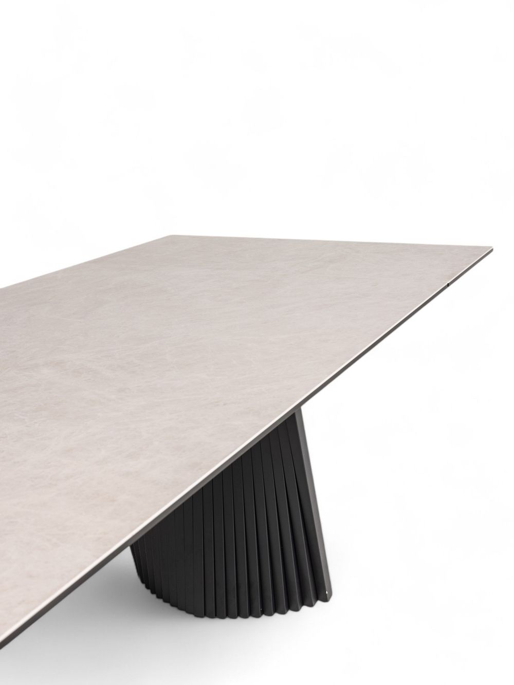Uitschuifbare eetkamertafel CERATA - Keramiek Trav DEZ-68-000013