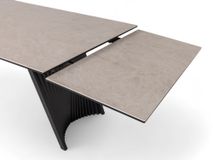 Uitschuifbare eetkamertafel CERATA - Keramiek Trav DEZ-68-000013