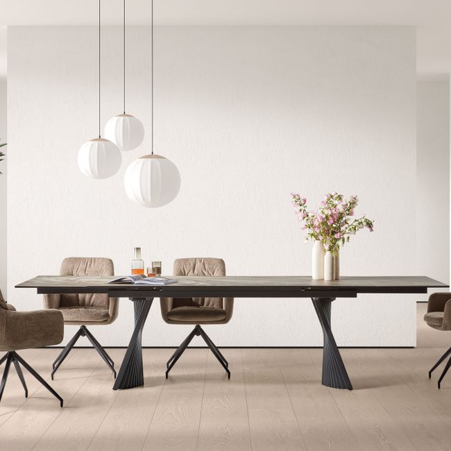 Verlengbare tafel CERATA - Keramiek