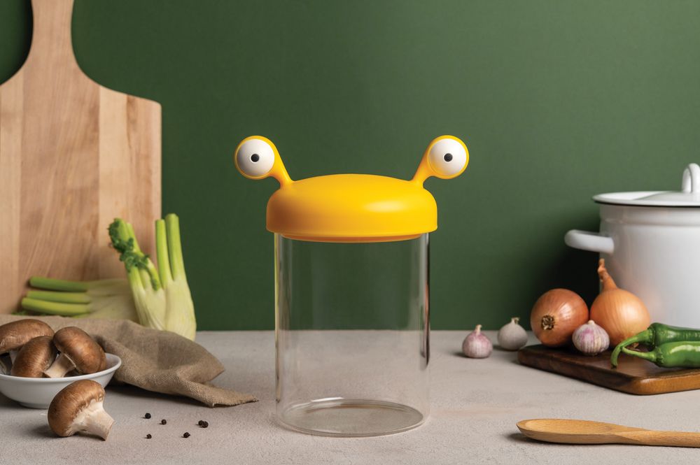 Voorraadbus NOODLE MONSTER JR. - Geel ABD OT967