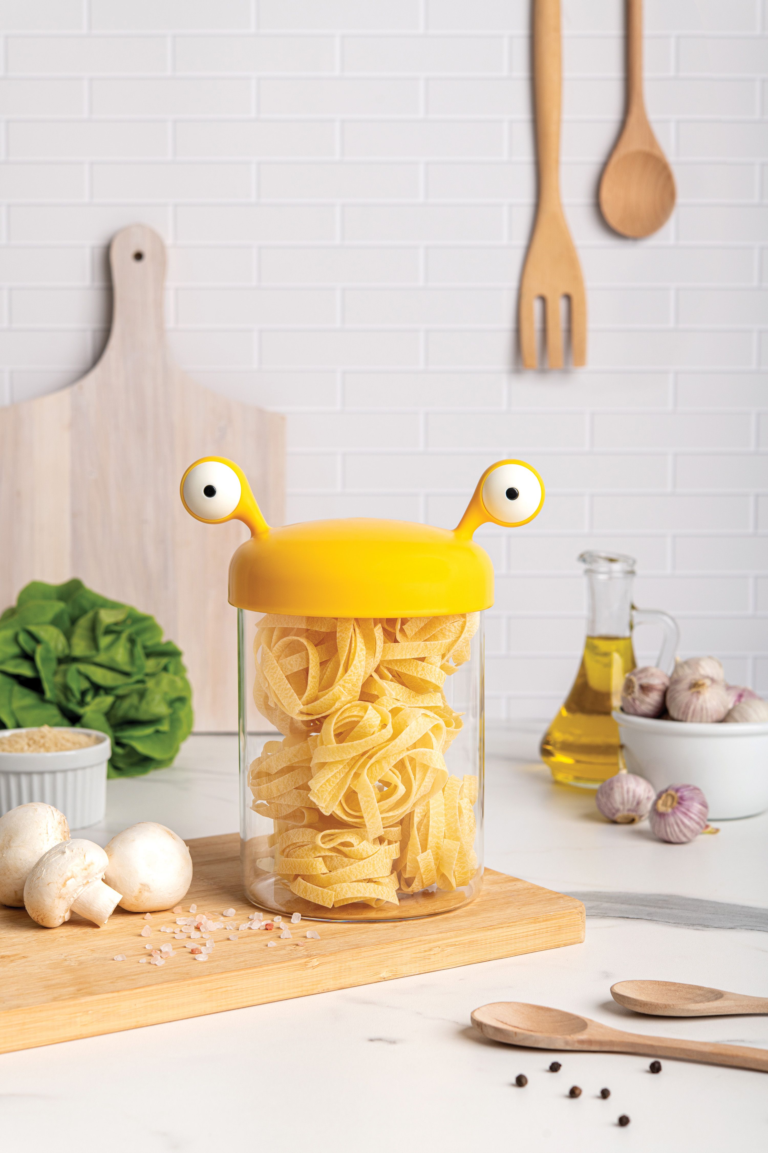 Voorraadbus NOODLE MONSTER JR. - Geel