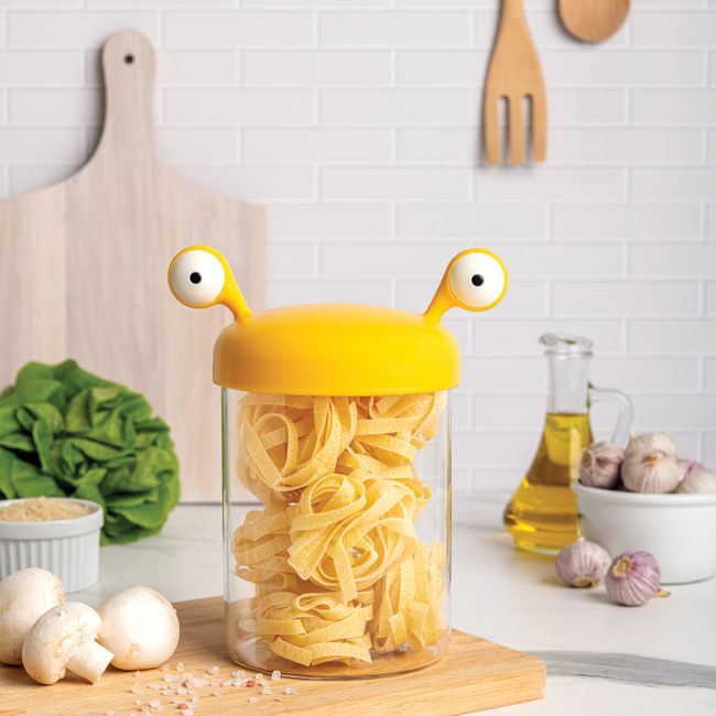 Voorraadbus NOODLE MONSTER JR. - Geel