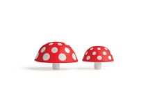 Trechter MAGIC MUSHROOM XL - Rood / Wit ABD OT969