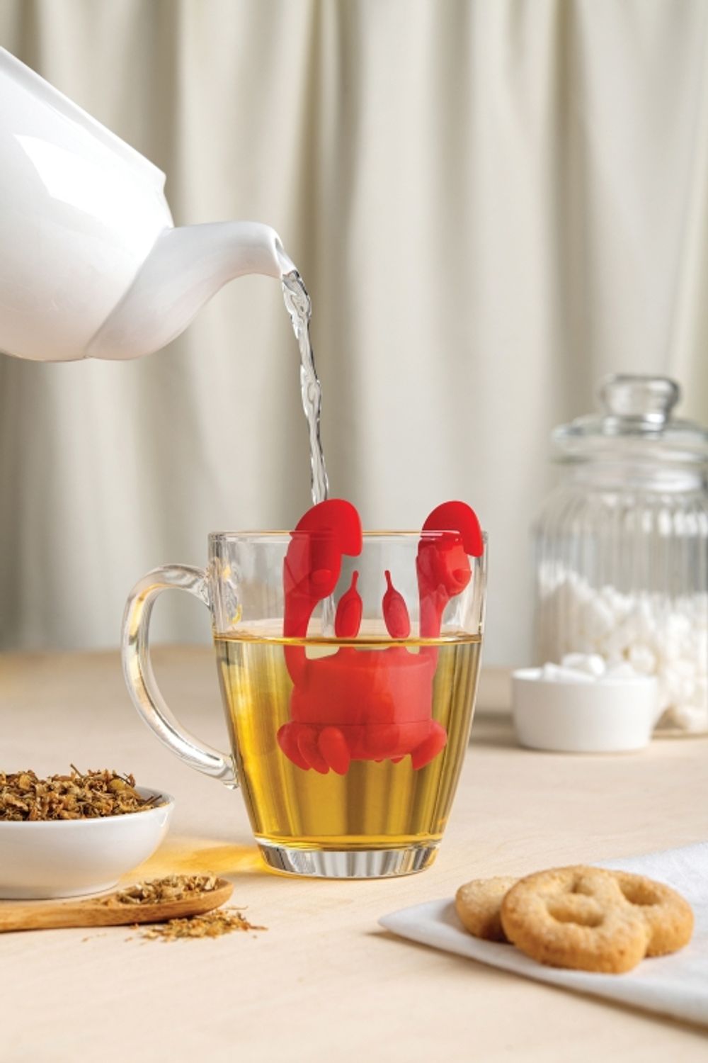 Theeklem CRAB TEA - Rood ABD OT973