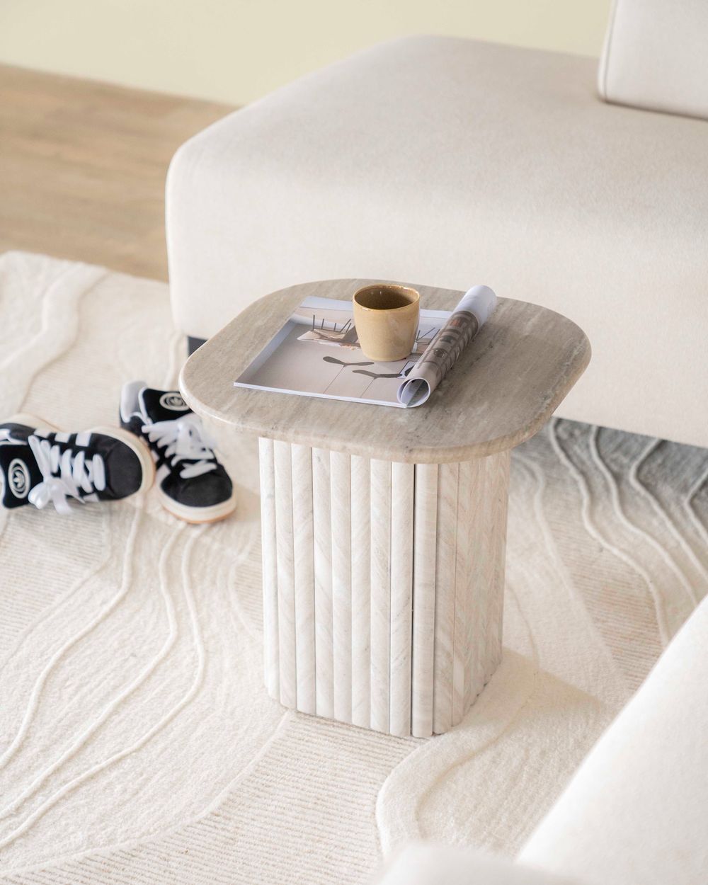 Bijzettafel DORIQUE - Marmer BBO 240209