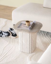 Bijzettafel DORIQUE - Marmer BBO 240209