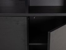 Wandkast BLACKBURN L - Zwart MXF-285-000015