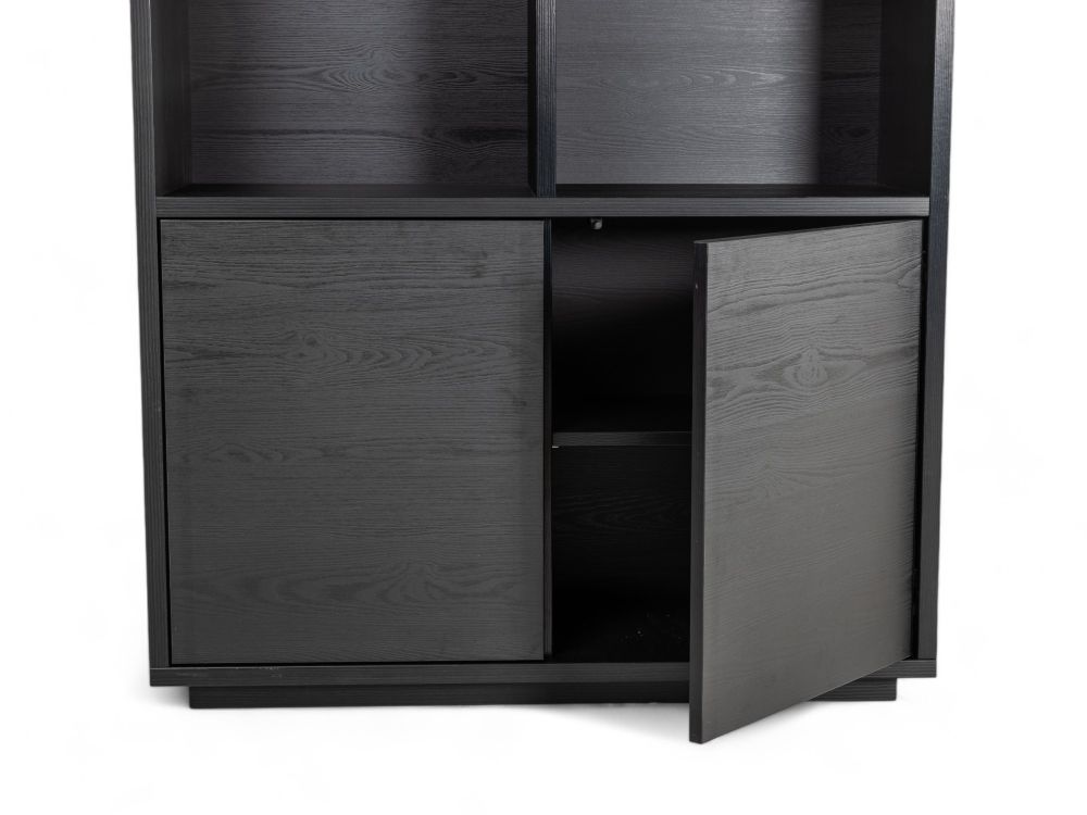 Wandkast BLACKBURN L - Zwart MXF-285-000015