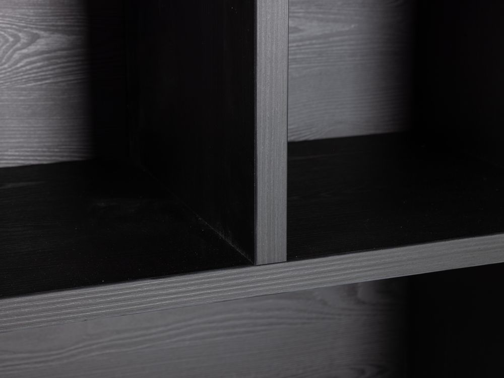 Wandkast BLACKBURN L - Zwart MXF-285-000013