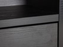 Wandkast BLACKBURN L - Zwart MXF-285-000013