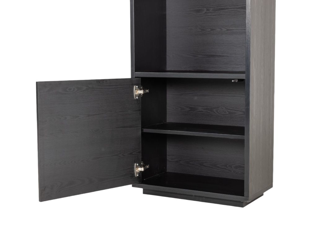 Wandkast BLACKBURN L - Zwart MXF-285-000013